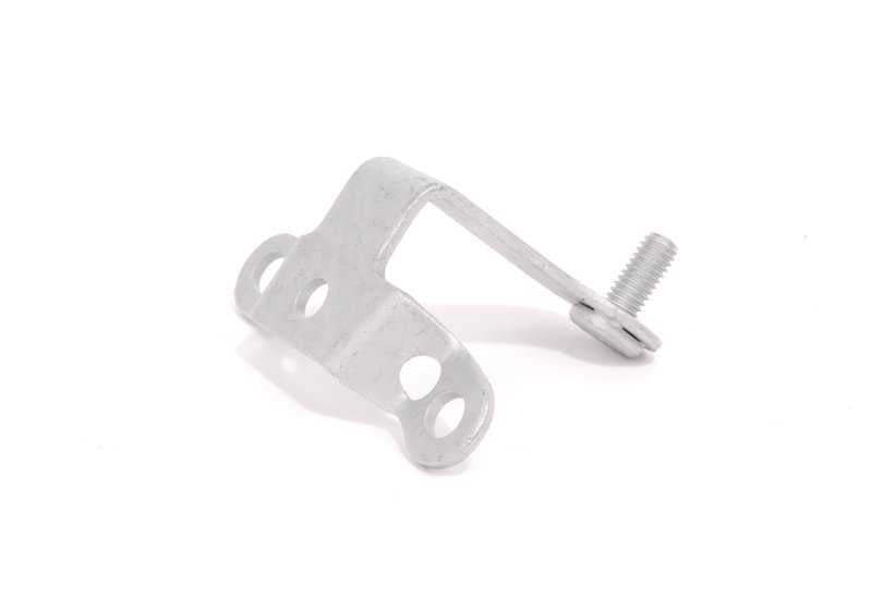 Left pressure hose bracket for BMW E34, E32, E38, E31 (OEM 32411095320). Original BMW.