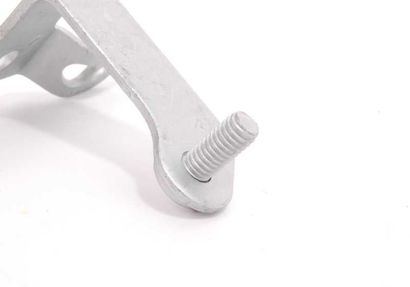 Left pressure hose bracket for BMW E34, E32, E38, E31 (OEM 32411095320). Original BMW.