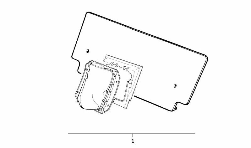 Bolsa portaesquís OEM 72609408675 para BMW E39. Original BMW.