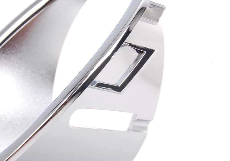 Anillo cromado faro antiniebla derecho OEM 51112753662 para MINI R56, R55 Clubman, R57 Cabrio… y más. Original MINI.