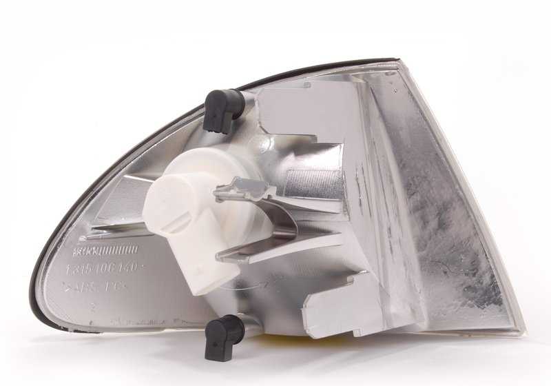 Luces intermitentes blancas delanteras izquierda para BMW E46 (OEM 63136902769). Original BMW