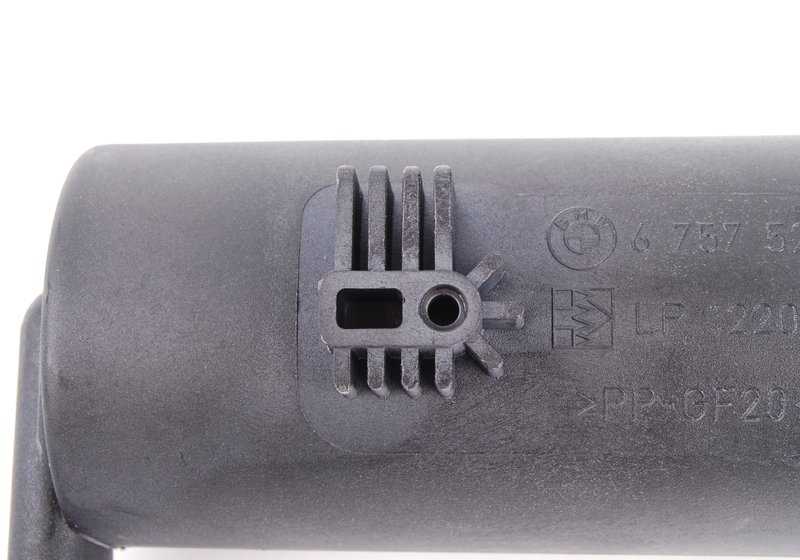 Filtro de carbón activo OEM 16136757522 para BMW E46. Compatible con sistemas de ventilación de gases del depósito. Repuesto original BMW.