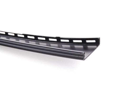 Left primed roof trim strip OEM 51138208775 for BMW 3 Series E46. Genuine BMW.