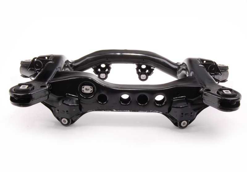 Subchasis trasero OEM 33316783713 para BMW E81, E82, E87, E88, E90, E91, E92, E93. Original BMW.