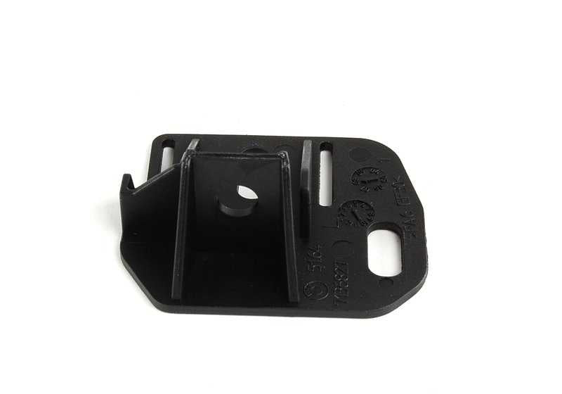 Soporte izquierdo para brazo de faro OEM 51647136827 para BMW E90, E90N, E91, E91N. Repuesto original BMW.