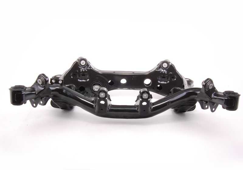 Subchasis trasero OEM 33316783713 para BMW E81, E82, E87, E88, E90, E91, E92, E93. Original BMW.