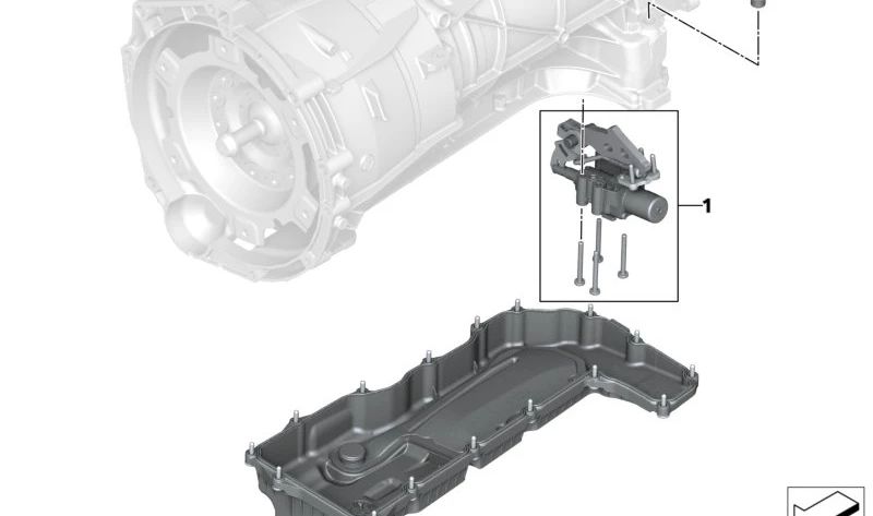 Módulo de bloqueo de estacionamiento OEM 24535A13236 para BMW X3 G01, X4 G02, X5 G05, X6 G06, X7 G07. Original BMW.