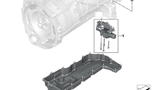 Módulo de bloqueo de estacionamiento OEM 24535A13236 para BMW X3 G01, X4 G02, X5 G05, X6 G06, X7 G07. Original BMW.