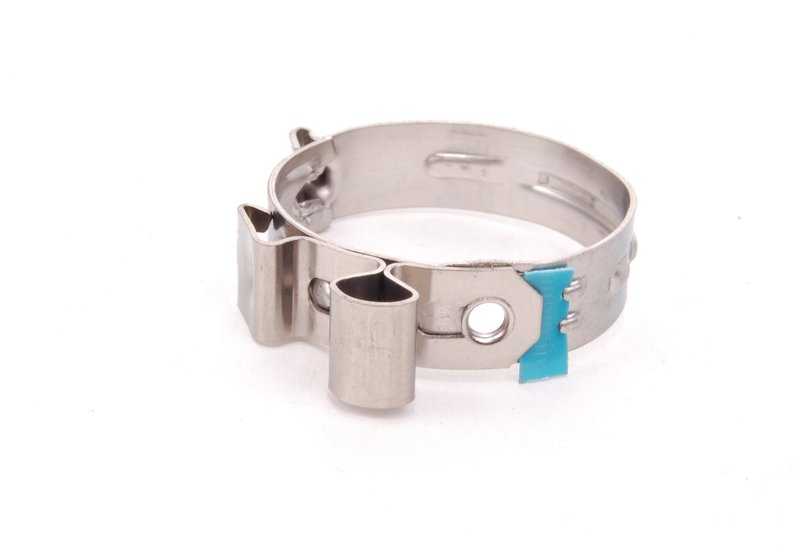 OEM 32416763470 hose clamp for BMW E81, E82, E87, E88, E90, E91, E92, E93, E60, E61, F07, F10, F11, E63, E64, F06, F12, F13, E65, E66, F01, F01, F02, F02, F04, F04, F04, E70, E70, E70, E70 E71. Original BMW.