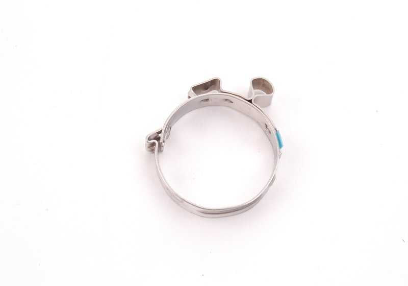 OEM 32416763470 hose clamp for BMW E81, E82, E87, E88, E90, E91, E92, E93, E60, E61, F07, F10, F11, E63, E64, F06, F12, F13, E65, E66, F01, F01, F02, F02, F04, F04, F04, E70, E70, E70, E70 E71. Original BMW.