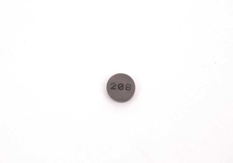 Valvole di pastilla implacs 2,08 mm OEM 11347832279 per BMW E36, E46, E90, Z3, E85, E86. Compatibile con motori S54 e N45. BMW di riserva originale.