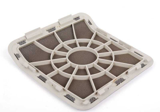 Rejilla altavoz derecha OEM 51468174980 para BMW E36 {316i, 318i} Berlina, Coupé y Cabrio. Color gris. Original BMW.