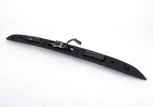 Pincele o botão de abertura do OEM 51137074020 para Mini R50, R52, R53. Mini peça original. Ideal para substituir a alça da porta traseira pelo controle integrado.