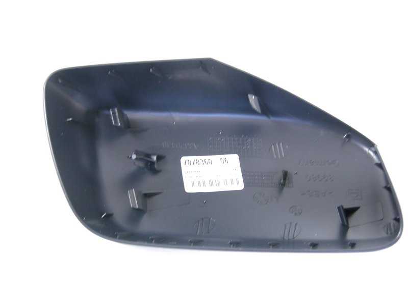 Tapa embellecedora imprimada derecha OEM 51167078360 para BMW E60, E61, E63, E64. Original BMW.