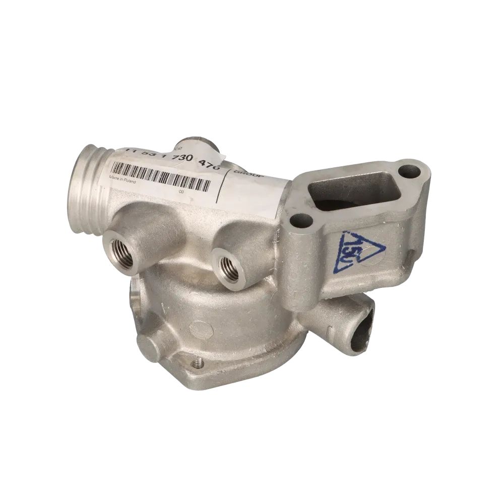 Caja del termostato OEM 11531730470 para BMW Serie 3 E30, Serie 5 E28, E34, Z1 E30. Original BMW.