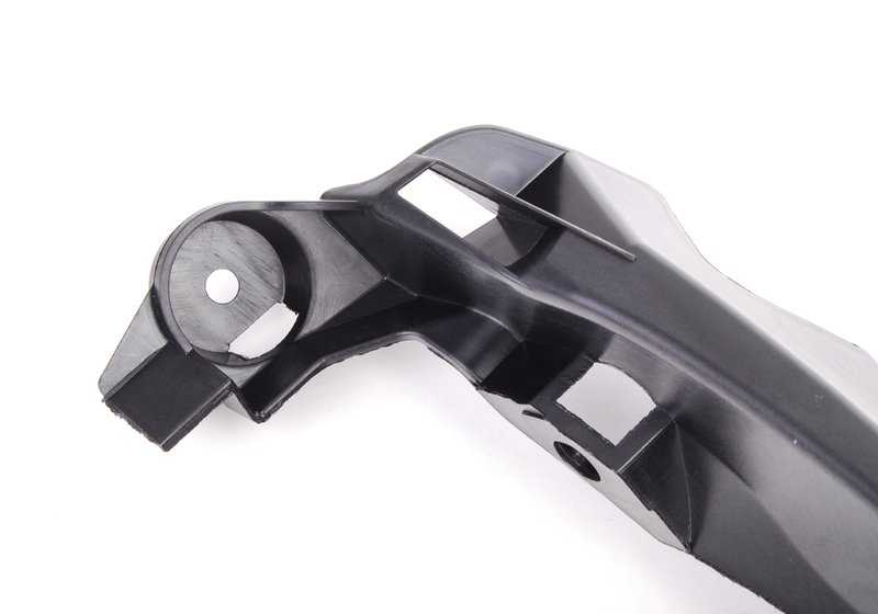 Soporte izquierdo para faro delantero OEM 51647138401 para BMW E90, E91. Original BMW.