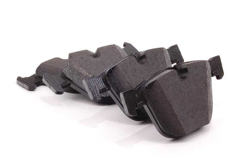 Juego de pastillas de freno OEM 34216794879 para BMW E70, E71, F15, F16, F85, F86. Original BMW.