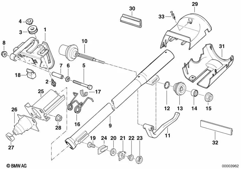 Drehfeder for BMW 3 Series E36 (OEM 32311159458). Genuine BMW