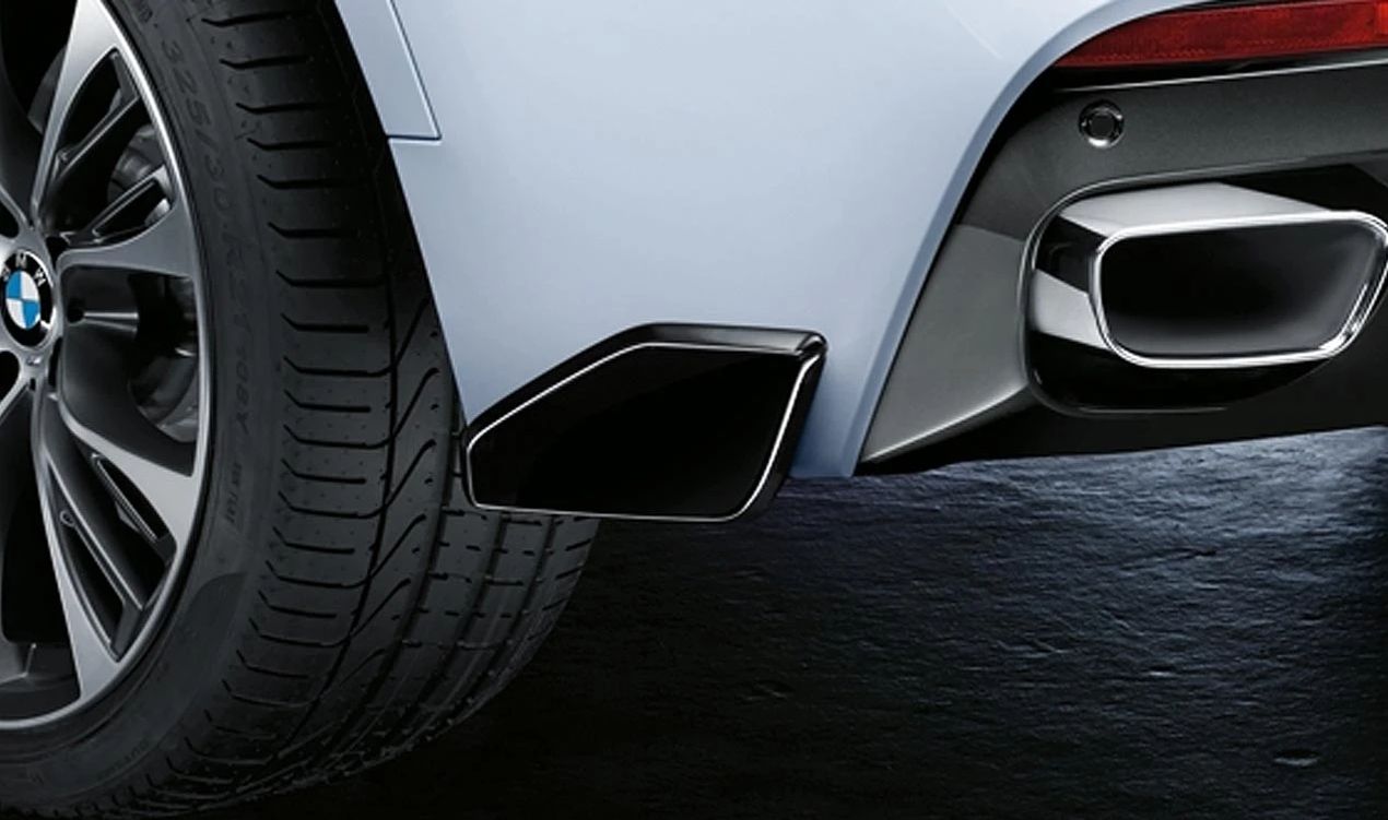 Alerón trasero M Performance negro brillante OEM 51192357207 para BMW X6 F16 con paquete M o aerodinámico. Mejora el aspecto deportivo. Original BMW.