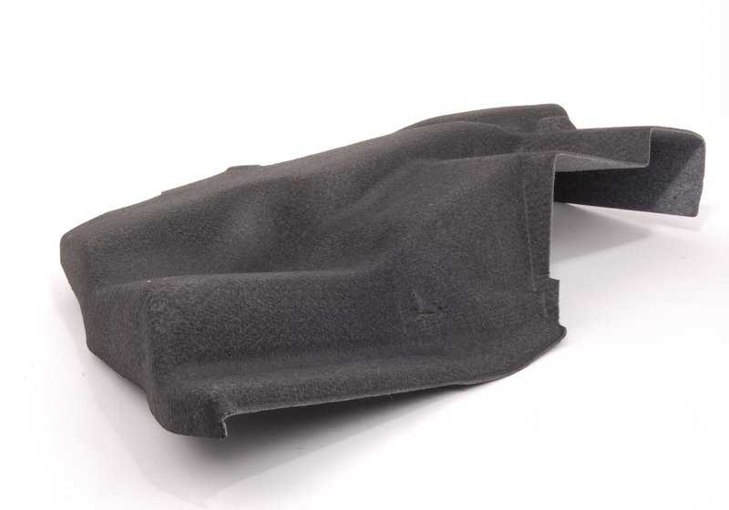 Recubrimiento lateral izquierdo OEM 51478267967 para BMW E46 {316iAL, 316iAN, 316iAY}. Original BMW.