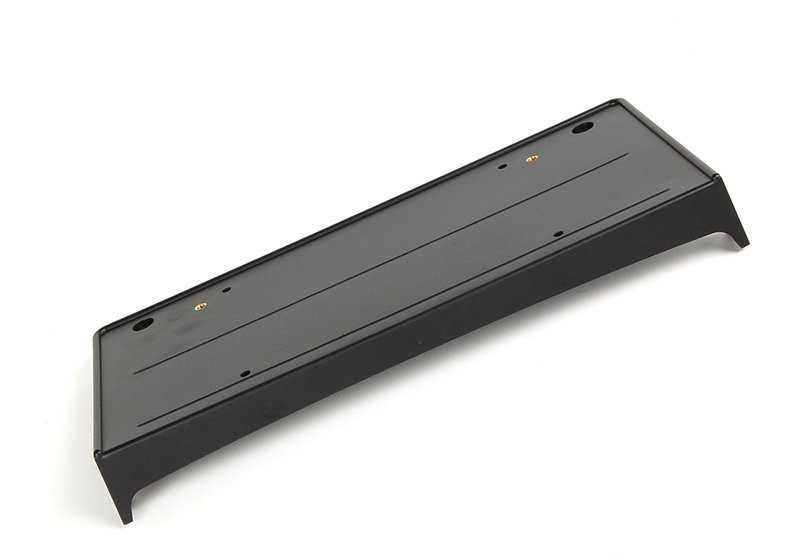 Soporte para matrícula OEM 51117058449 para BMW E90, E91. Original BMW.