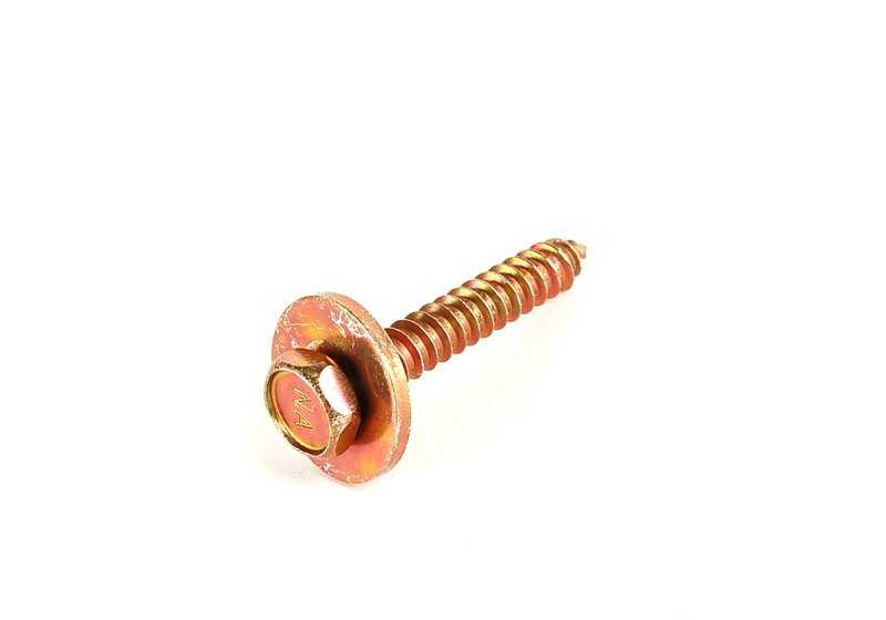 Vis de feuille hexagonale OEM 07119900409 pour BMW E36, E34, E32, Z3. Pièce BMW originale.