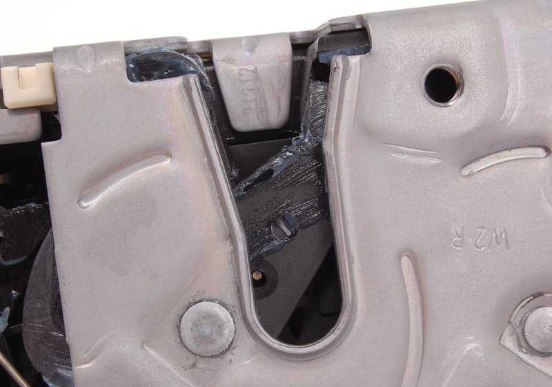 Pestillo giratorio derecho OEM 51200556769 para MINI R50, R53, R56, Clubman R55, Cabrio R52, Coupé R58... y más. Original MINI.