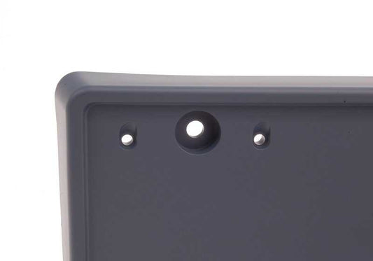 Soporte para matrícula OEM 51118044659 para BMW E92 y E93. Parte del kit aerodinámico M. Original BMW.