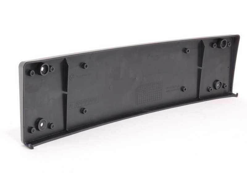 Soporte para matrícula OEM 51118044659 para BMW E92 y E93. Parte del kit aerodinámico M. Original BMW.