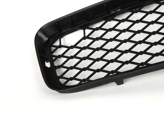 Rejilla central delantera abierta negra OEM 51117163956 para BMW X5 E70 (3.0d, 3.0sd, 3.0si, 4.8i) años 2006 a 2010. Pieza original BMW.