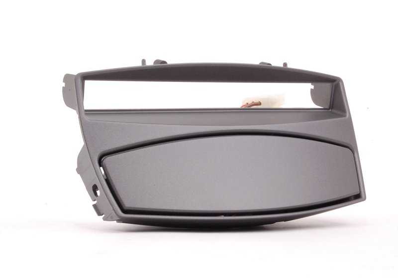 Soporte funcional consola central OEM 51167037227 para BMW Z4 E85. Original BMW.