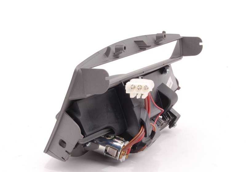 Soporte funcional consola central OEM 51167037227 para BMW Z4 E85. Original BMW.