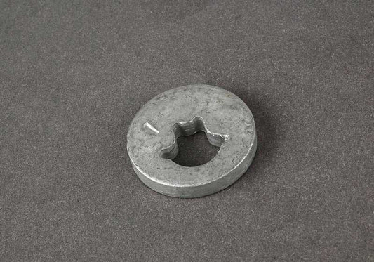 Arandela excéntrica OEM 33306760592 para BMW E39, E60, E60N, E61, E61N, E63, E63N, E64, E64N, E38, E65, E66, E52. Original BMW. Ideal para ajuste de suspensión trasera.