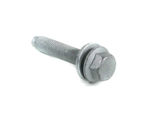Parafuso sextavado flangeado OEM 31106770256 para BMW E60, E61, F07, F10, F11, F18, G30, G31, G60, G61, G90, E63, E64, F06, F12, F13, G32, E65, E66, F01, F02, F04, G11, G12, G70, G14, G16, G05, G06, G07, G09. BMW genuíno.