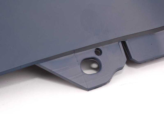 STAMPA DEL DIFFUSER POSTERIORE OEM 51127897215 per BMW E60, E61 (520D con motori M47 e N47, modifica manuale/automatica). Compatibile tra il 2005 e il 2009. BMW originale.