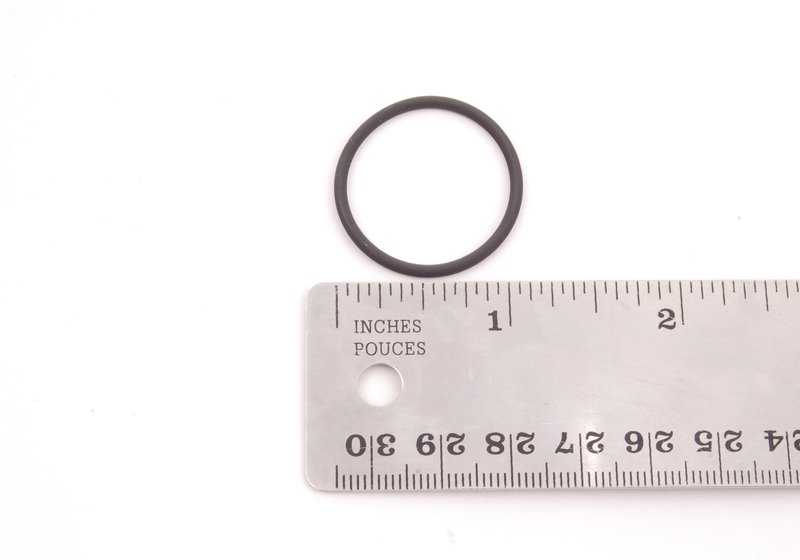 Anillo O 25x2 mm OEM 11361406377 para BMW E39 M5, Z8 E52 con motor S62. Original BMW.