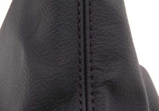 Fuelle de piel Montana negro OEM 25111222456 para BMW Serie 3 E36. Original BMW.