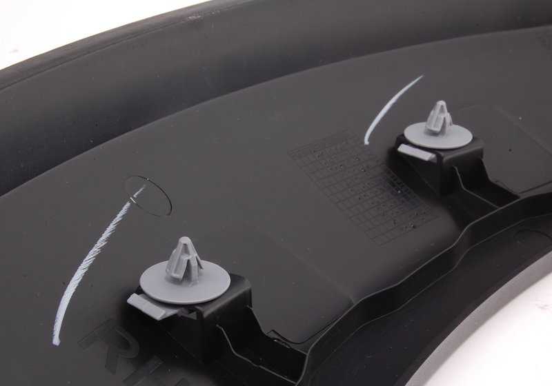 Ensanche lateral delantero derecho OEM 51777343342 para MINI R55, R56, R57, R58, R59. Original MINI.