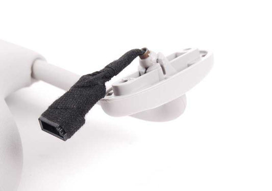 Parasol con espejo iluminado derecho OEM 51167057468 para MINI R50, R53. Original MINI.