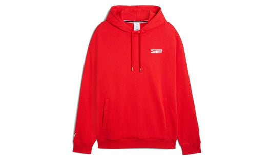 Red hoodie size M OEM 80145B7E1B3 valid for BMW. Genuine BMW.