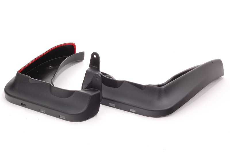 Guardabarros delanteros OEM 82162218983 para BMW Serie 3 F30 y F31 (modelos sin paquete deportivo). Reduce salpicaduras y suciedad. Ajuste perfecto. Original BMW.