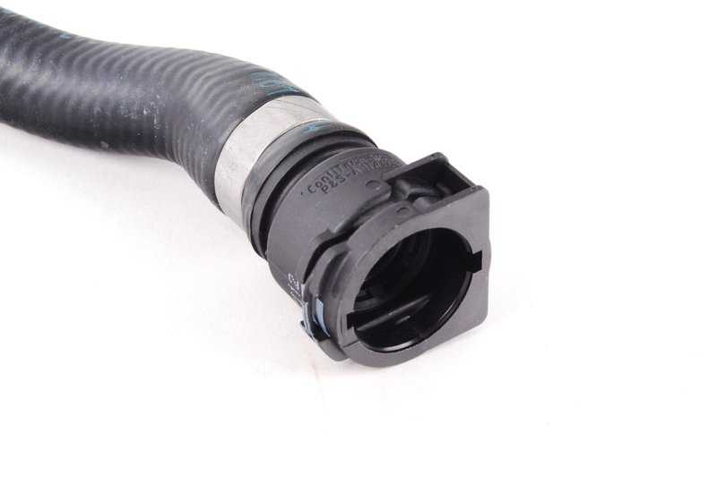 Manguera de retorno refrigerante OEM 17127540667 para BMW E60, E60N, E61, E61N, E63, E63N, E64, E64N. Original BMW.