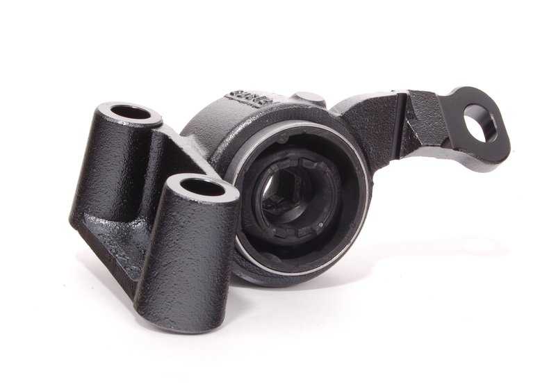 Soporte brazo suspensión con silentblock derecho OEM 31126757562 para MINI R50, R52, R53. Original MINI.