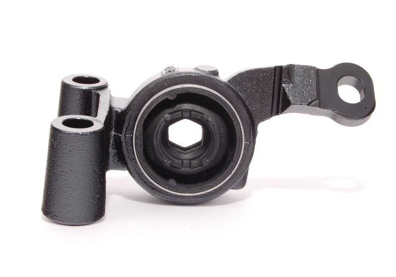 Soporte brazo suspensión con silentblock derecho OEM 31126757562 para MINI R50, R52, R53. Original MINI.