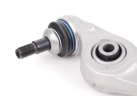 Braccio oscillante inferiore con cuscinetti di gomma destra per BMW F10, F11, F18, F06, F12, F13 (OEM 31126794204). BMW originale.