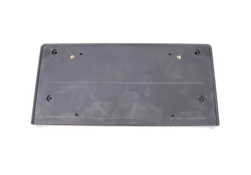 Soporte de matrícula OEM 51117891529 para BMW E90, E91. Original BMW.