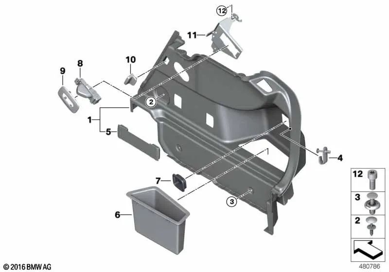 Parafuso Torx M8X18 OEM 07129903532 para BMW Série 5 F10, Série 7 E65, F01... e muito mais. BMW genuíno.