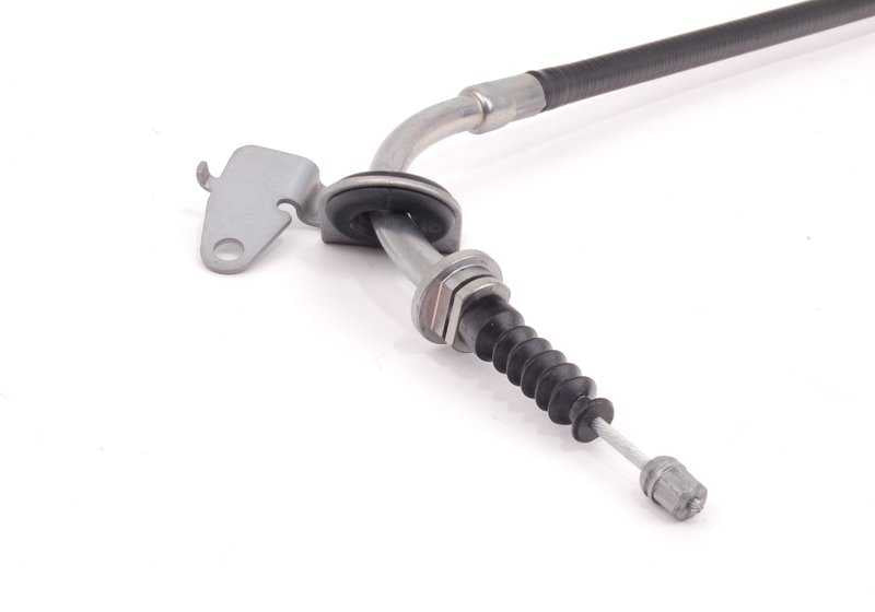 Cable Bowden freno de mano izquierdo OEM 34406769955 para MINI R56, R56 LCI, R57, R57 LCI, R58, R59. Original MINI.