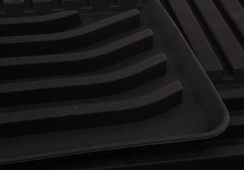 Alfombrillas de goma (delanteras) OEM 51472153889 para BMW F10, F11. Original BMW.