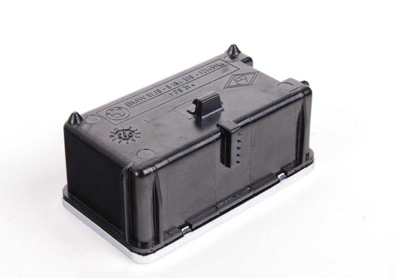 Cenicero OEM 51168184516 para BMW E39 (Todos los modelos compatibles: 520i, 523i, 525i, 528i, 530i, 535i, 540i, M5). Original BMW.